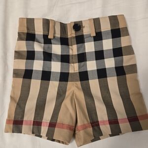BURBERRY Toddler size 2Y (92) Cotton Tailored Shorts. NEW without tags